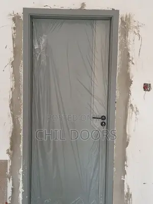 Gray Wooden Door