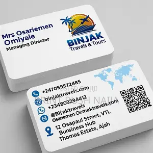 Same Day Business Card Sticker Printing in Lekki Phase 1