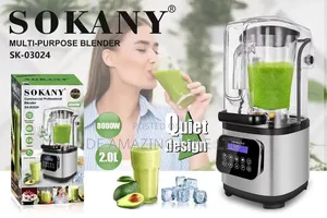 Sokany Digital Soundproof Quality Blender