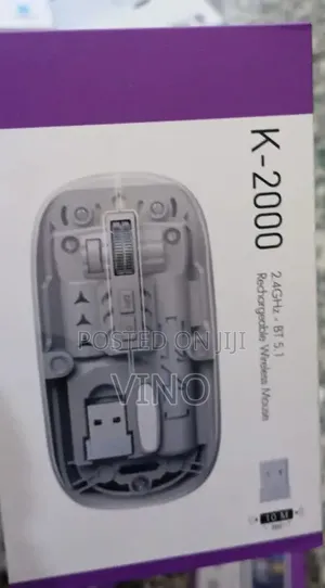K-2000 2.4gHz Rechargeable Wireless Mouse