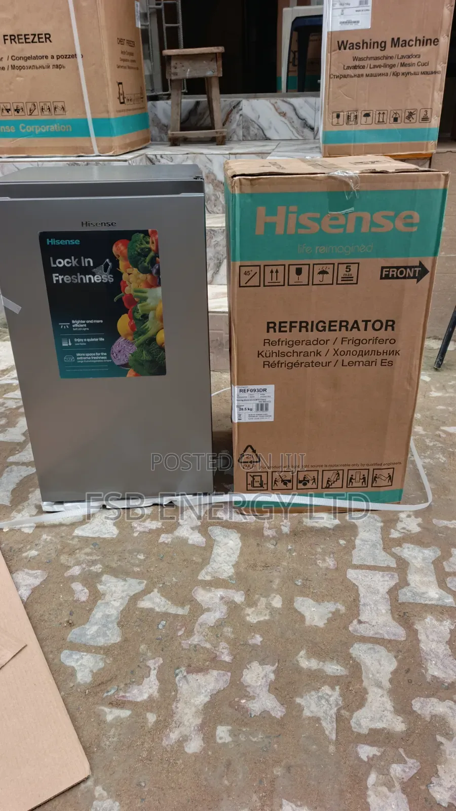 90Liters of Hisense Fridge