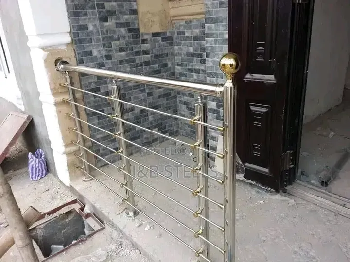 Gold Sculling Handrail Design