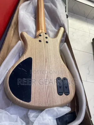 Original Guson 5 Strings Active Bass Guitar Double Battery