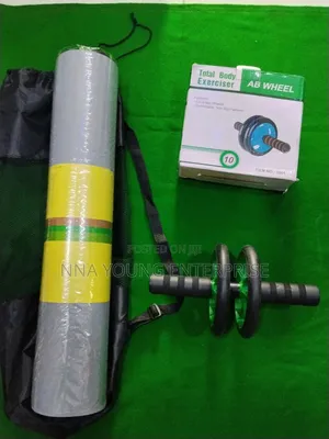 Total Body Exerciser and Gym Mat