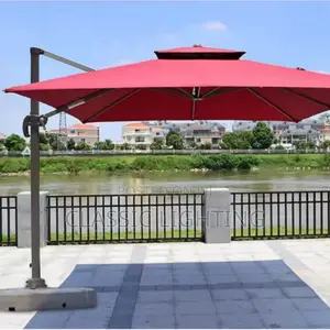 Sunshade Patio Umbrellas Bases Modern Coffee Shop Picnic Patio
