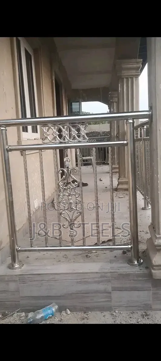 Bright Silver Handrail
