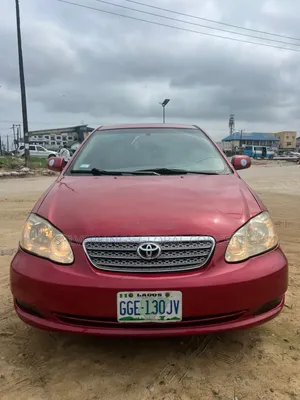 Toyota Corolla 2007 Red