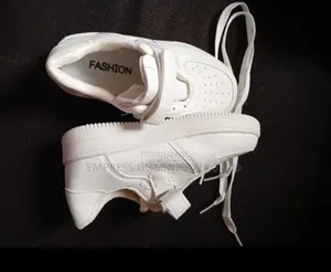 Kid's White Sneakers
