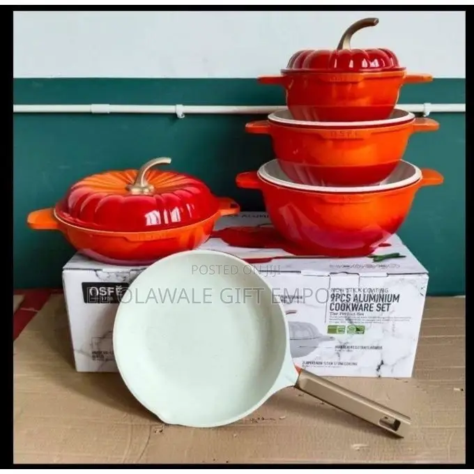 9pcs Cooking Pots
