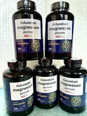 Naturebell Magnesium Glycinate 240caps_Superior Absorption_500mg