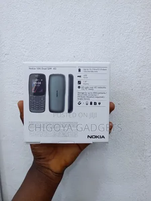 New Nokia 106 Black