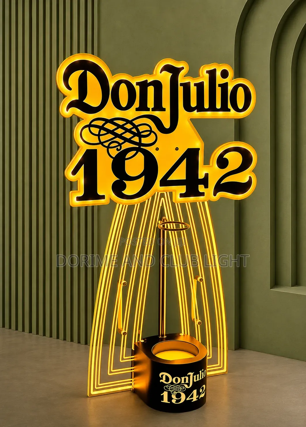 Don Julio Bottle Presenter