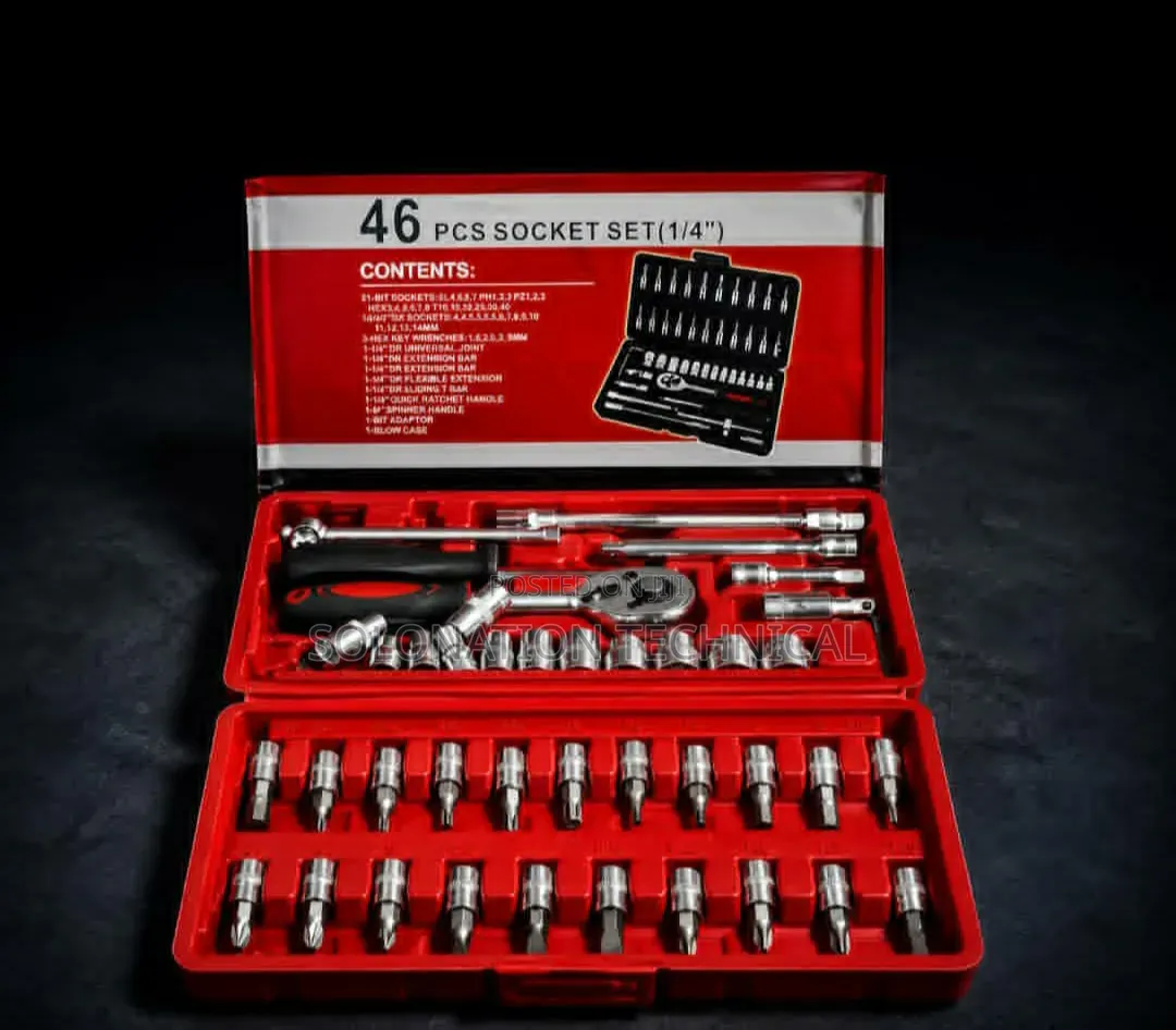 46 PCS Socket Set (1/4")
