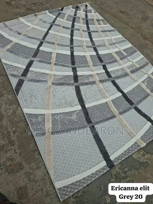 5x7fts Gray,Red and Gold Turkish Center Rug