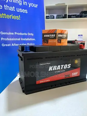 Original Korea 100Ah Car Battery | Kratos | 12-Month Warranty