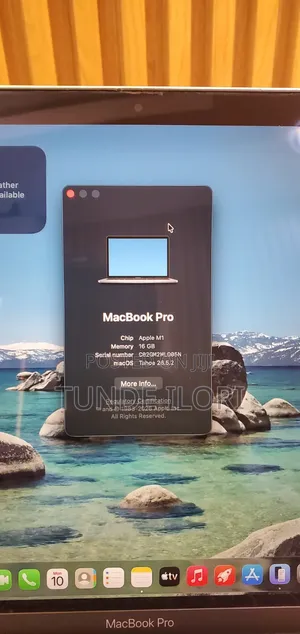 Laptop Apple MacBook Pro 2020 M1 16GB Apple M1 Pro SSD 1T