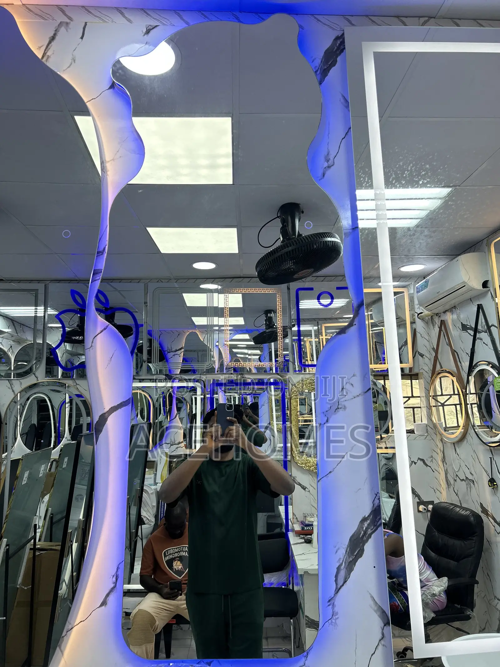 Original LED Mirror Teddy Shape