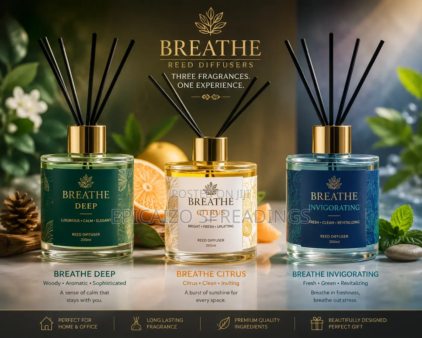 Breathe Reed Diffusers