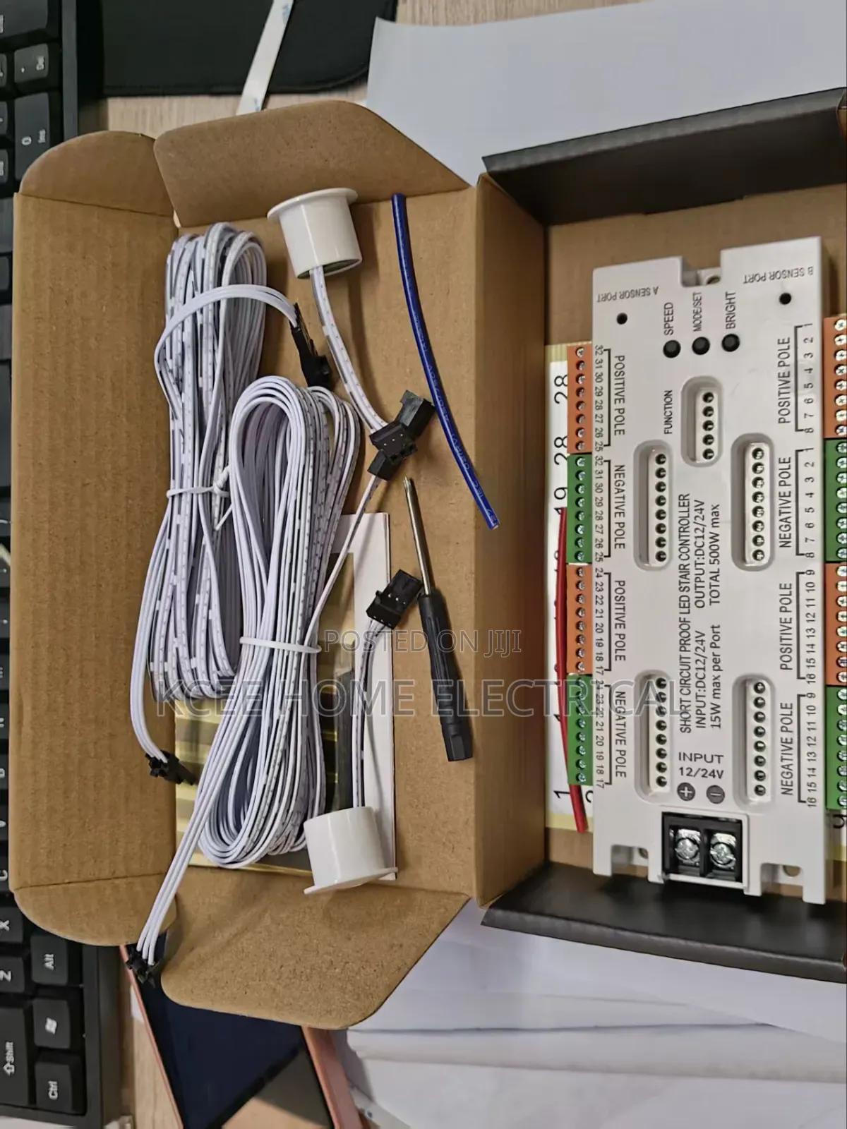 Intelligent Staircase LED Strip Light Controller – Motion Sensor