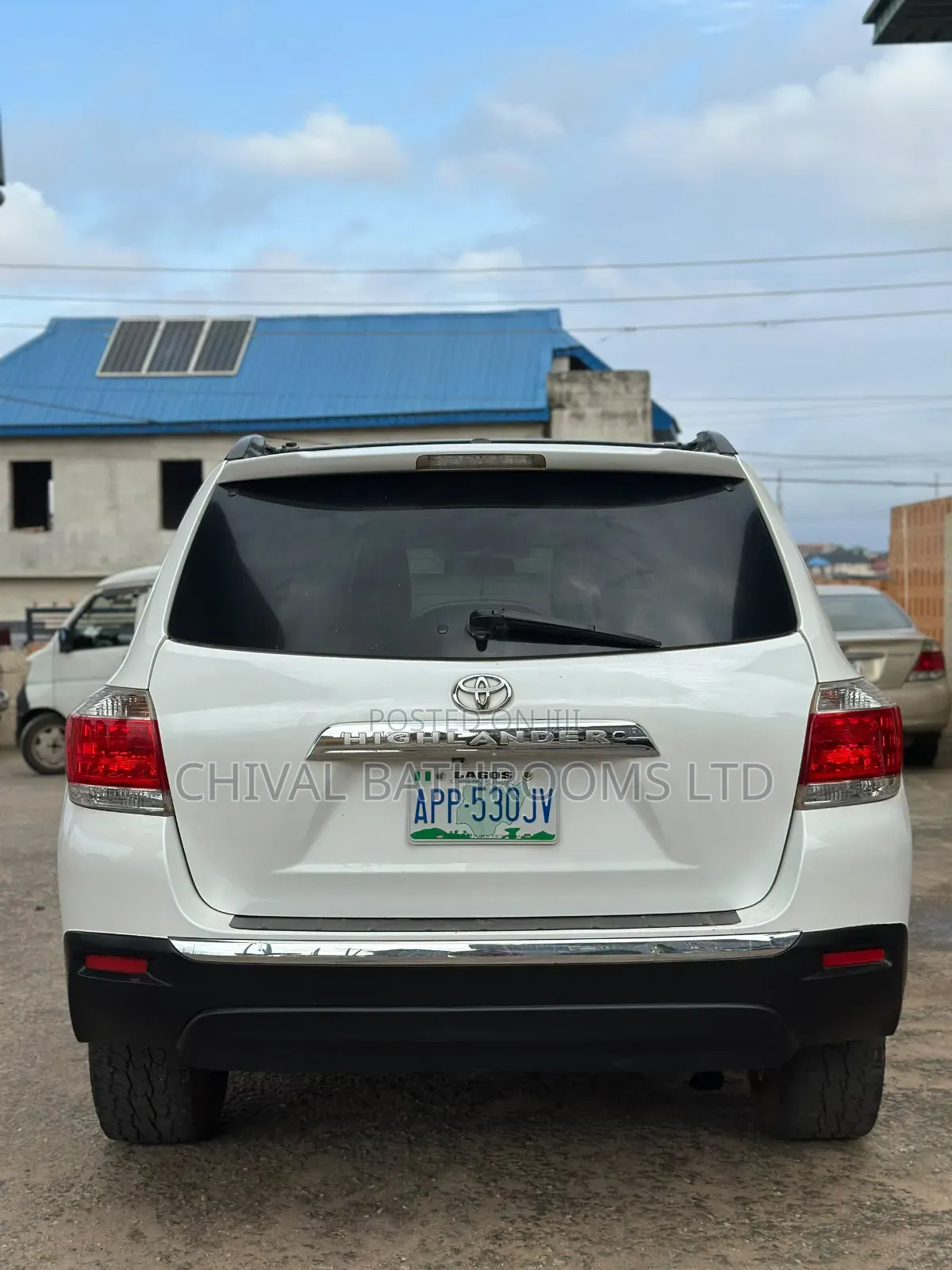 Toyota Highlander 2012 White
