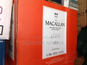 Macallan Highland Single Malt Scotch Whisky 700ml by 12