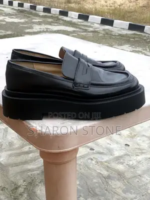 Black Chunky Loafers -39