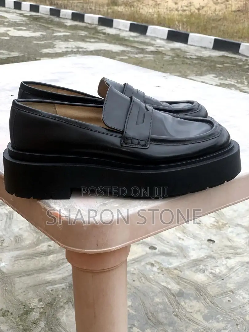 Black Chunky Loafers -39