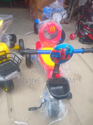 Children Bicycle Spiderman