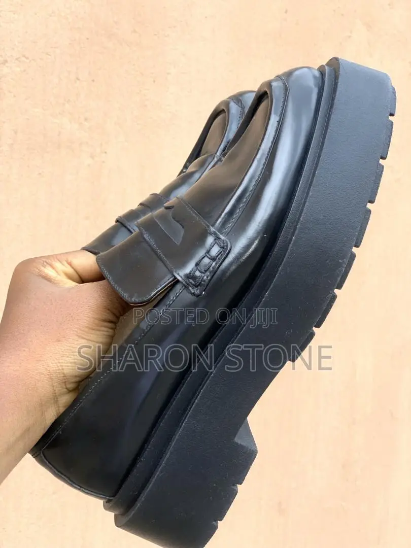 Black Chunky Loafers -39