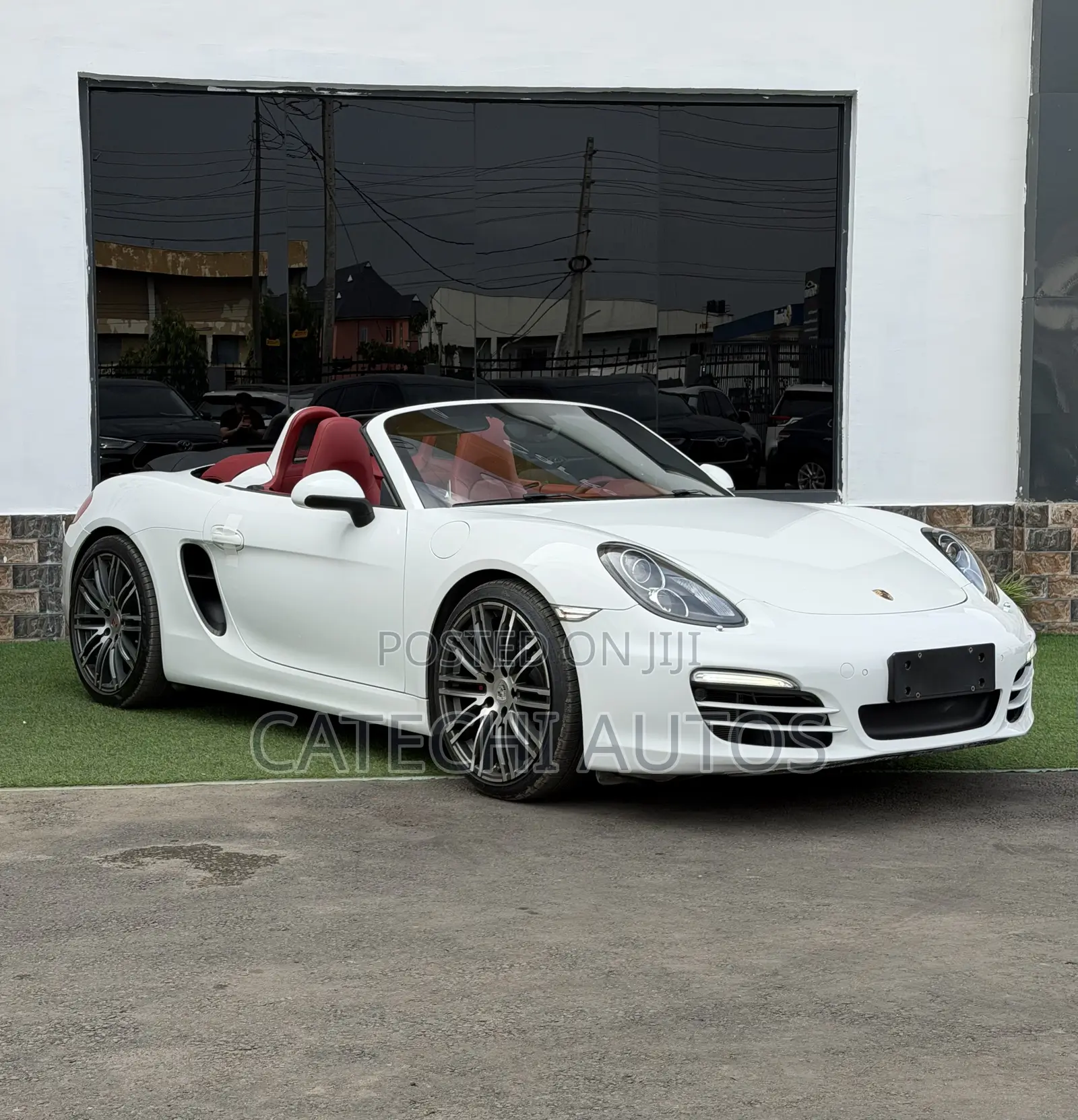 Porsche Boxster 2014 White