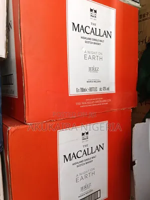Macallan Highland Single Malt Scotch Whisky 700ml by 12