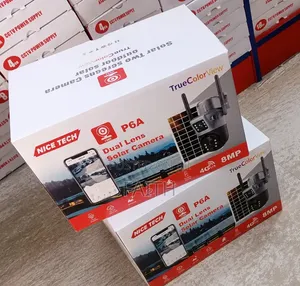P6A 4G Dual Lens Solar CCTV Camera 8MP