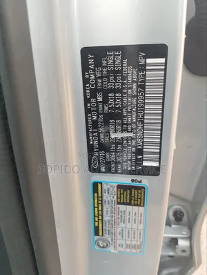 Hyundai Santa Fe 2017 Silver