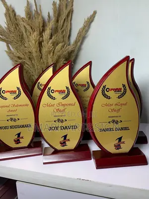 Wooden Award Plaque