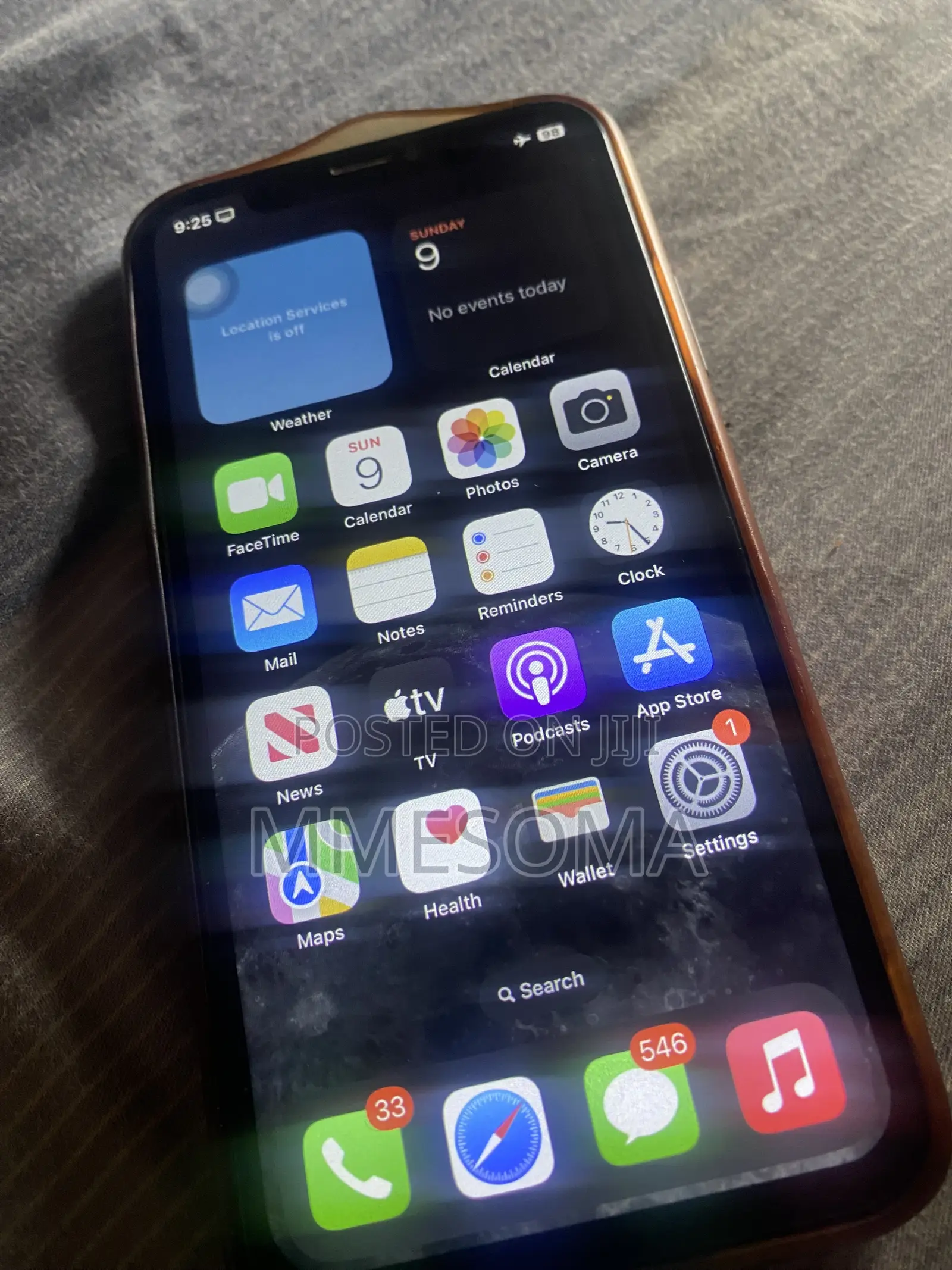 Apple iPhone X 64 GB Black