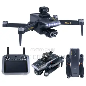 Q3 Mini 2 GPS Drone 3-Axis Gimbal Screen Display Remote 2 Battery