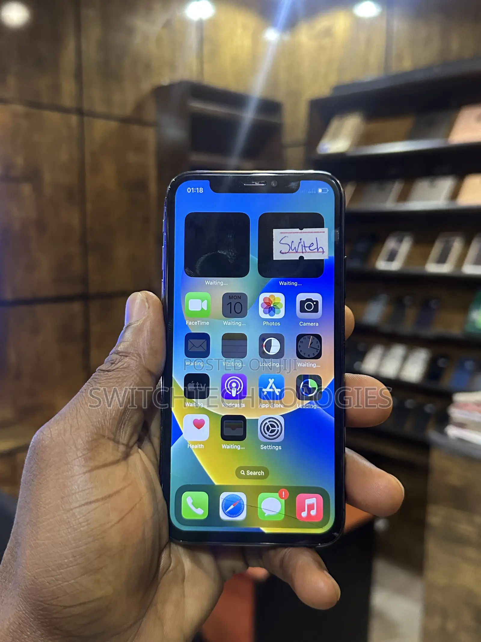 Apple iPhone X 64 GB Black