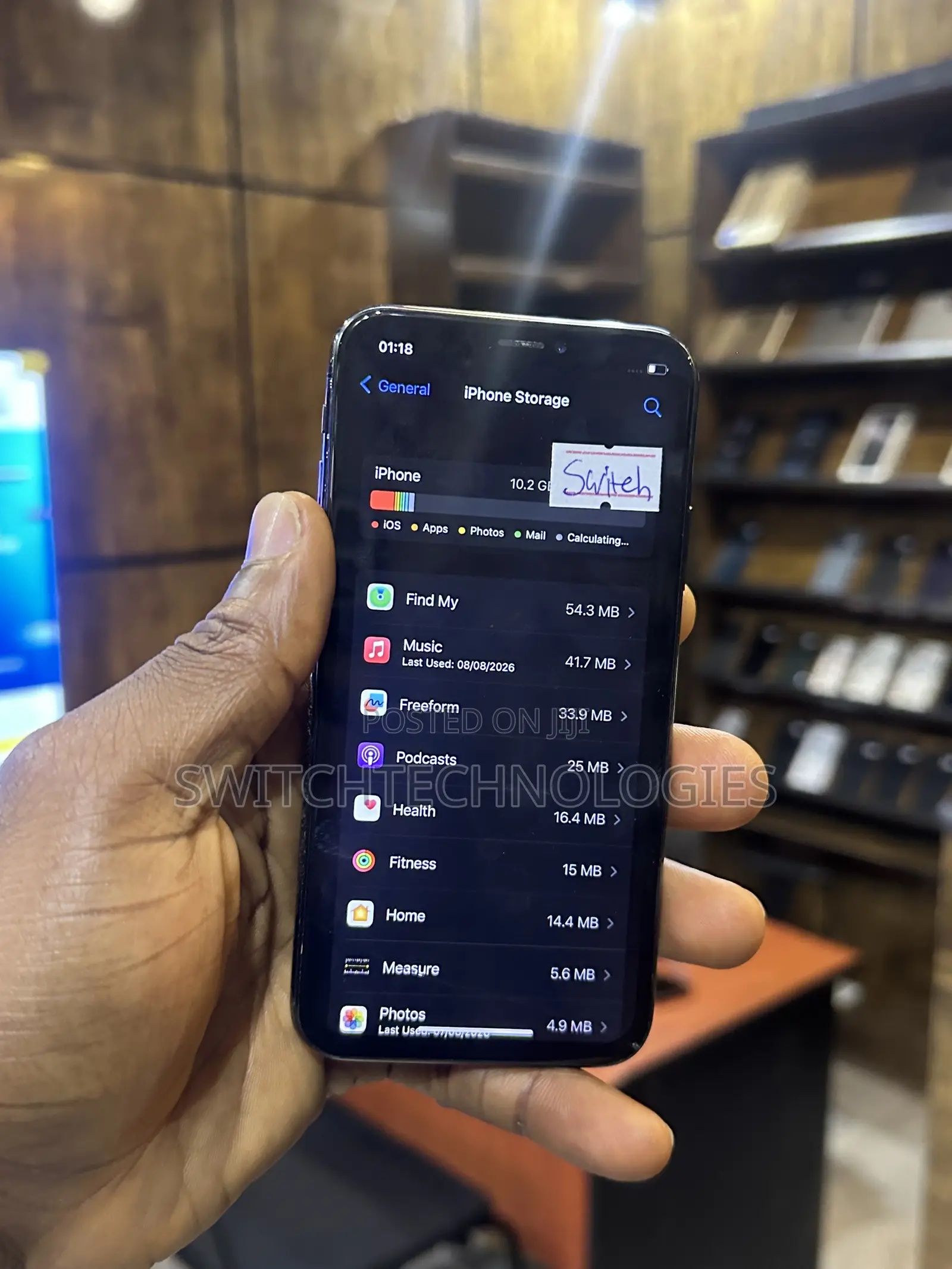 Apple iPhone X 64 GB Black