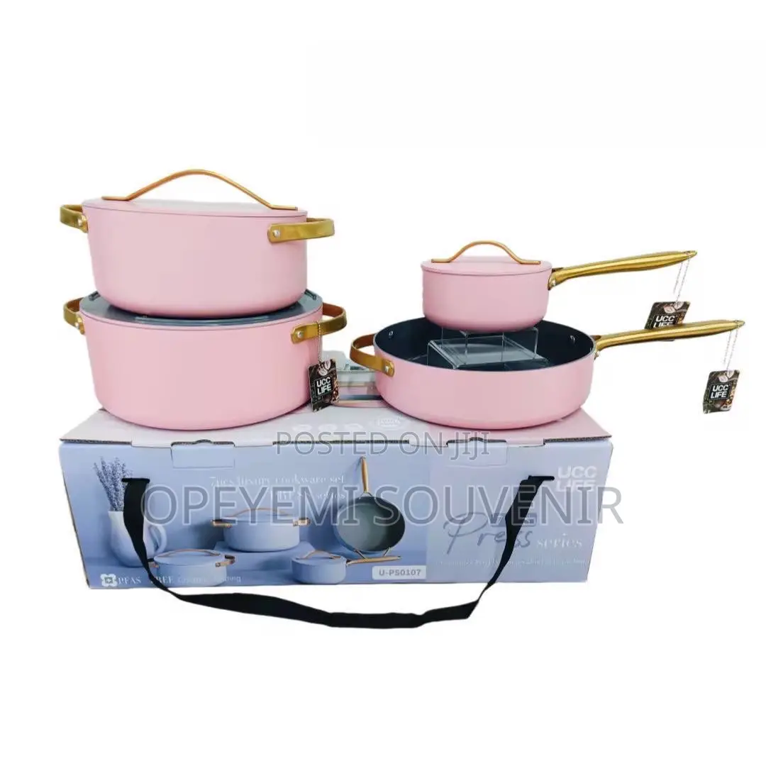 4-Piece Press Series Ceramic Cookware Set