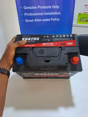 Original Korea 75Ah Car Battery | Kratos | 12-Month Warranty