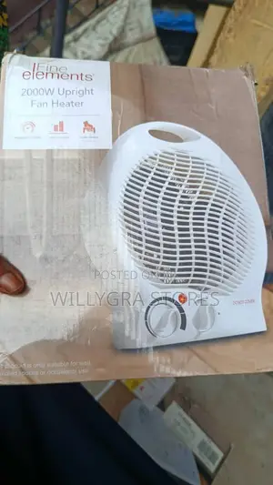 Fine Element Upright Fan Heater - 2000W