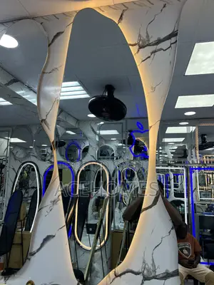 Mirror LED Moon Shape