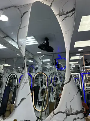 Mirror LED Moon Shape