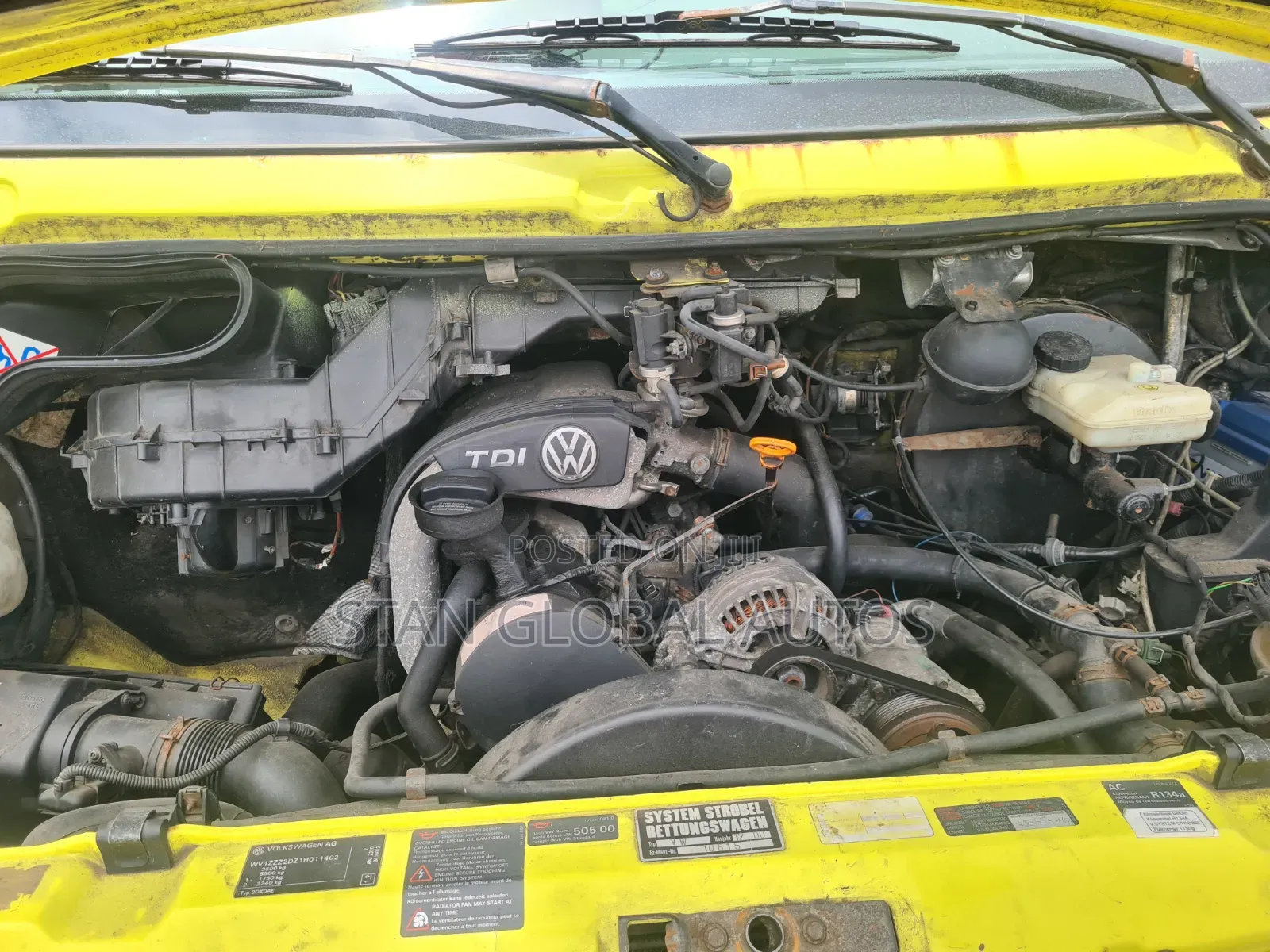 Volkswagen LT 2005 Yellow