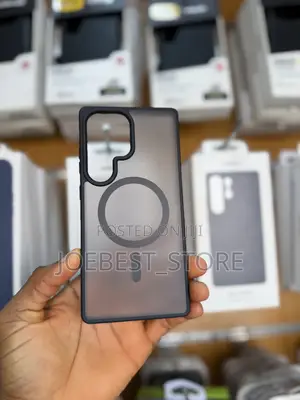 Translucent Magnetic Shockproof Cover for Samsung Galaxy