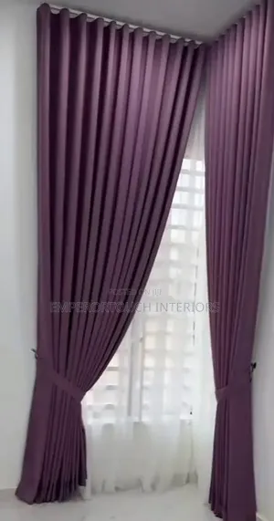 Royal Purple Curtain Board