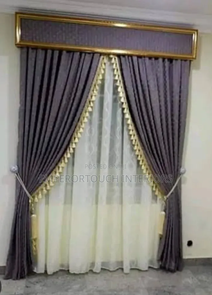 Royal Purple Curtain Board