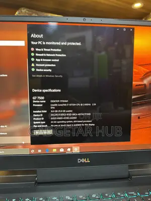 Laptop Dell G7 15 7500 16GB Intel Core i7 SSD 1T
