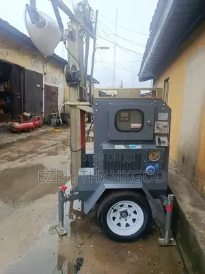 Towable Mobile Diesel Generator Lighting Tower