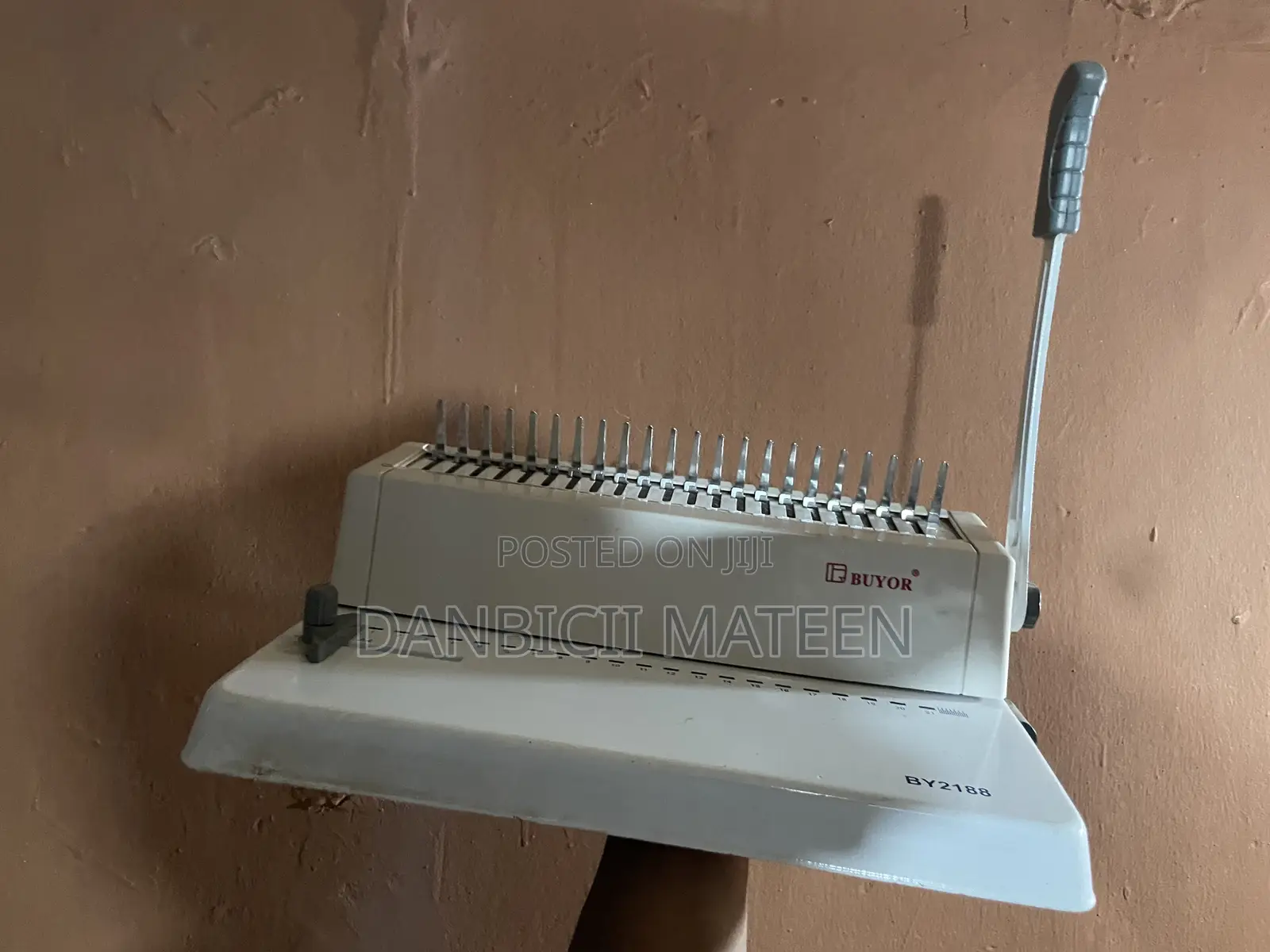 Spiral Binding Comb Machine